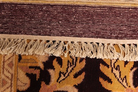 Agra Beige Hand Knotted 1311 X 1810 Area Rug 250-30481 Image 4