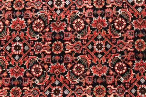 Bidjar Beige Hand Knotted 100 X 135 Area Rug 250-30482 Image 11