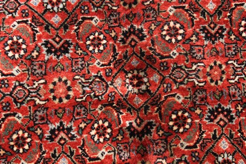 Bidjar Beige Hand Knotted 100 X 135 Area Rug 250-30482 Image 12