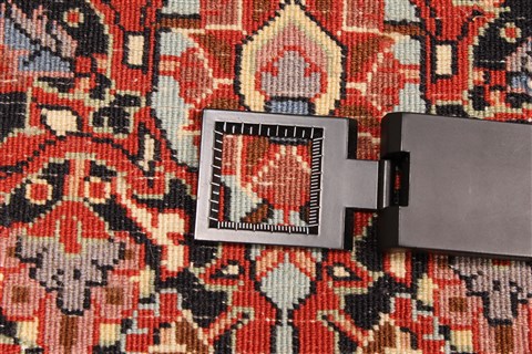 Bidjar Beige Hand Knotted 100 X 135 Area Rug 250-30482 Image 15