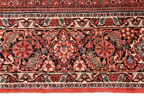 Bidjar Beige Hand Knotted 100 X 135 Area Rug 250-30482 Image 9