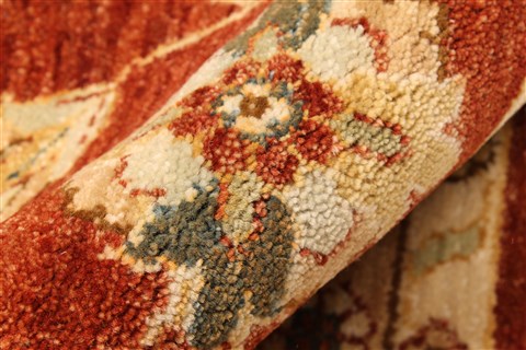 Ziegler Beige Square Hand Knotted 1111 X 121 Area Rug 250-30483 Image 11