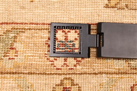 Ziegler Beige Square Hand Knotted 1111 X 121 Area Rug 250-30483 Image 5