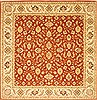 Ziegler Beige Square Hand Knotted 1111 X 121  Area Rug 250-30483 Thumb 0