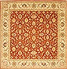 Ziegler Beige Square Hand Knotted 1111 X 121 Area Rug 250-30483 Thumb 0