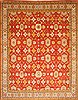 Kazak Orange Hand Knotted 129 X 169  Area Rug 250-30487 Thumb 0