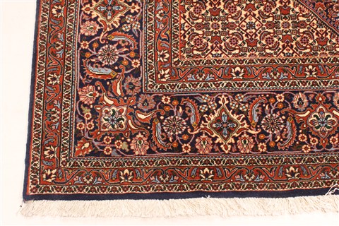 Bidjar Beige Hand Knotted 100 X 122 Area Rug 250-30488 Image 11