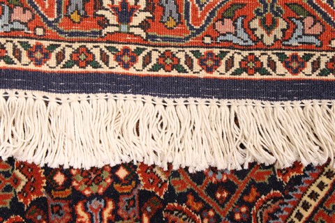 Bidjar Beige Hand Knotted 100 X 122 Area Rug 250-30488 Image 3