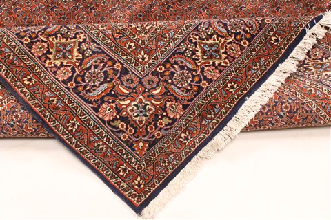 Bidjar Beige Hand Knotted 100 X 122 Area Rug 250-30488 Image 5