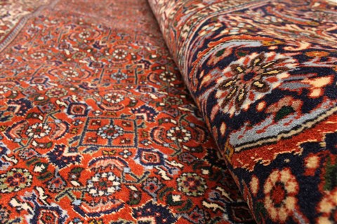 Bidjar Beige Hand Knotted 100 X 122 Area Rug 250-30488 Image 6