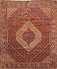 Bidjar Beige Hand Knotted 100 X 122  Area Rug 250-30488 Thumb 0