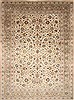 Kashan Blue Hand Knotted 126 X 171 Area Rug 250-30490 Thumb 0