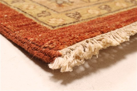 Ziegler Beige Square Hand Knotted 120 X 120 Area Rug 250-30493 Image 9
