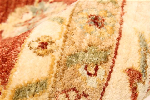 Ziegler Beige Square Hand Knotted 1110 X 121 Area Rug 250-30495 Image 10
