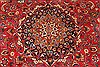 Khorasan Red Square Hand Knotted 118 X 131 Area Rug 250-30496 Thumb 1