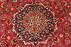 Khorasan Red Square Hand Knotted 118 X 131  Area Rug 250-30496 Thumb 1