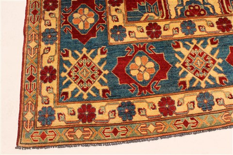 Kazak Red Hand Knotted 1211 X 176 Area Rug 250-30497 Image 11
