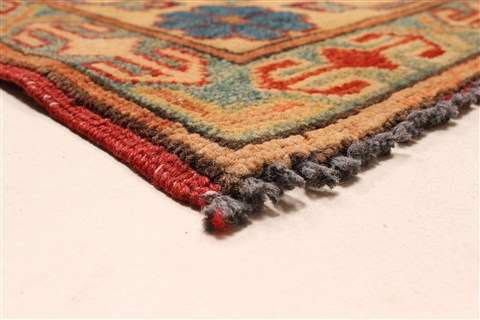 Kazak Red Hand Knotted 1211 X 176 Area Rug 250-30497 Image 3