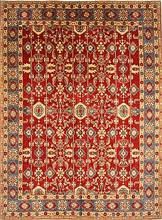 Kazak Red Hand Knotted 12'11" X 17'6"  Area Rug 250-30497