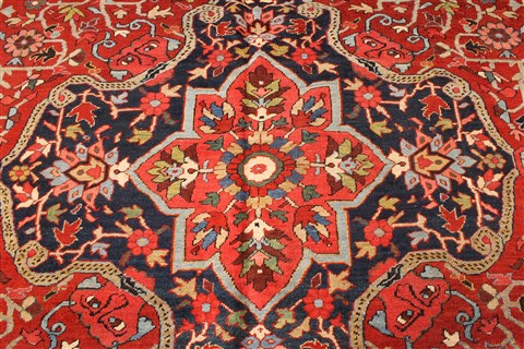 Serapi Red Hand Knotted 119 X 175 Area Rug 250-30498 Image 1