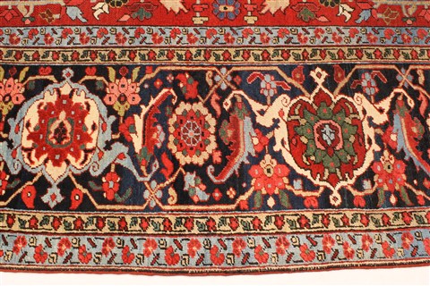 Serapi Red Hand Knotted 119 X 175 Area Rug 250-30498 Image 2