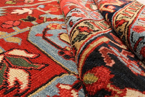 Serapi Red Hand Knotted 119 X 175 Area Rug 250-30498 Image 8
