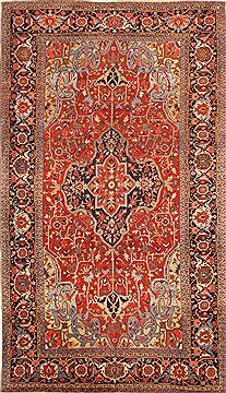 Serapi Red Hand Knotted 11'9" X 17'5"  Area Rug 250-30498
