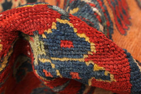Bakhtiar Multicolor Hand Knotted 123 X 165  Area Rug 250-30499 Image 10