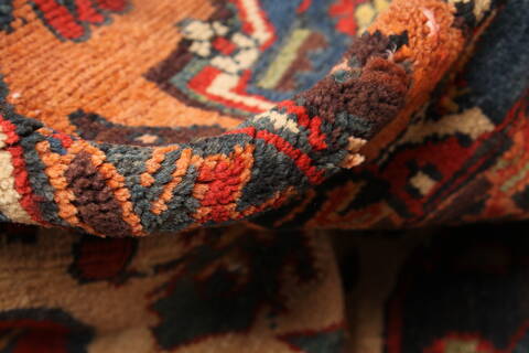Bakhtiar Multicolor Hand Knotted 123 X 165  Area Rug 250-30499 Image 12