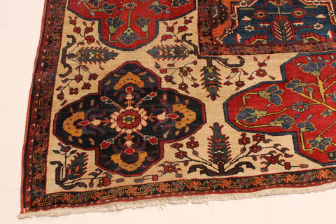 Bakhtiar Multicolor Hand Knotted 123 X 165  Area Rug 250-30499 Image 13