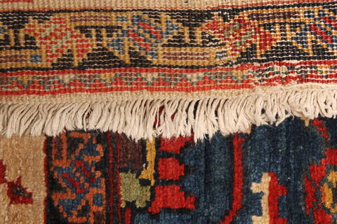 Bakhtiar Multicolor Hand Knotted 123 X 165  Area Rug 250-30499 Image 6