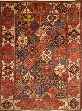 Bakhtiar Multicolor Hand Knotted 12'3" X 16'5"  Area Rug 250-30499