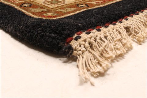 Agra Beige Square Hand Knotted 121 X 121 Area Rug 250-30500 Image 2