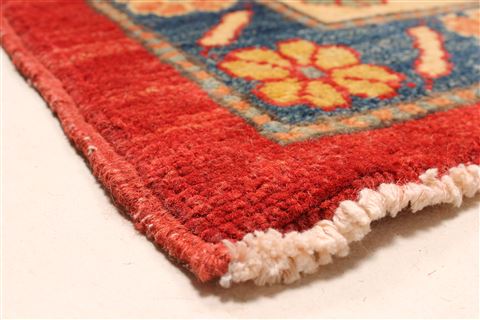 Kazak Red Hand Knotted 1111 X 1510  Area Rug 250-30502 Image 4