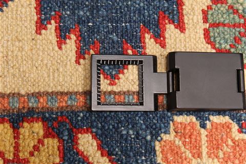 Kazak Red Hand Knotted 1111 X 1510  Area Rug 250-30502 Image 6