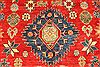 Kazak Red Hand Knotted 1111 X 1510  Area Rug 250-30502 Thumb 3