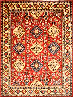 Pakistani Kazak Red Rectangle 12x15 ft Wool Carpet 30502