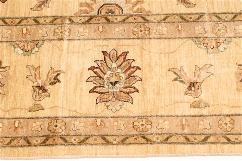 Ziegler Beige Square Hand Knotted 120 X 120 Area Rug 250-30503 Image 1
