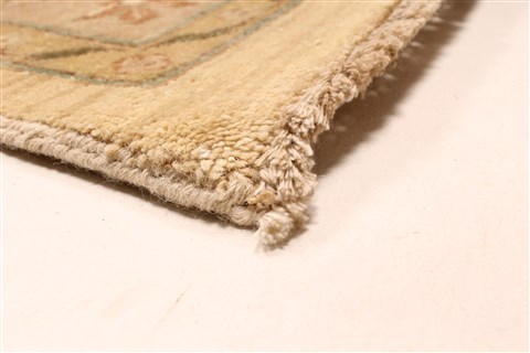 Ziegler Beige Square Hand Knotted 120 X 120 Area Rug 250-30503 Image 2