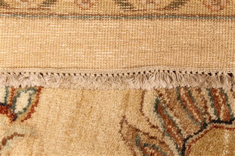 Ziegler Beige Square Hand Knotted 120 X 120 Area Rug 250-30503 Image 3