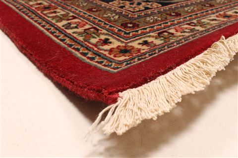 Kashmir Green Square Hand Knotted 120 X 121 Area Rug 250-30504 Image 11