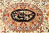 Tabriz Green Hand Knotted 120 X 185 Area Rug 250-30505 Thumb 7