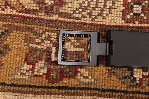 Agra Beige Square Hand Knotted 120 X 120 Area Rug 250-30508 Image 11