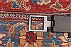 Kashan Blue Hand Knotted 101 X 142 Area Rug 250-30509 Thumb 5