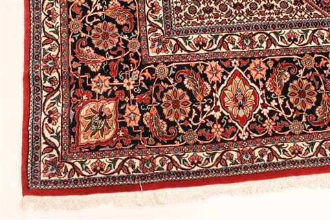 Bidjar Beige Hand Knotted 113 X 128 Area Rug 250-30510 Image 11