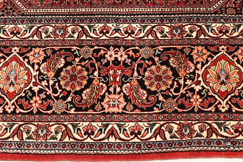 Bidjar Beige Hand Knotted 113 X 128 Area Rug 250-30510 Image 1