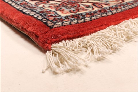 Bidjar Beige Hand Knotted 113 X 128 Area Rug 250-30510 Image 3