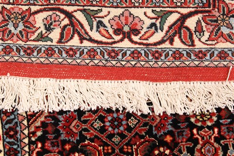 Bidjar Beige Hand Knotted 113 X 128 Area Rug 250-30510 Image 4