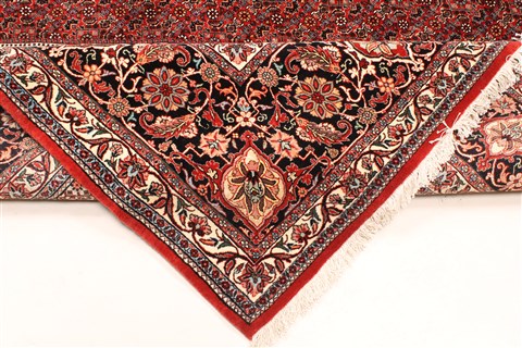 Bidjar Beige Hand Knotted 113 X 128 Area Rug 250-30510 Image 6