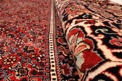 Bidjar Beige Hand Knotted 113 X 128 Area Rug 250-30510 Image 7